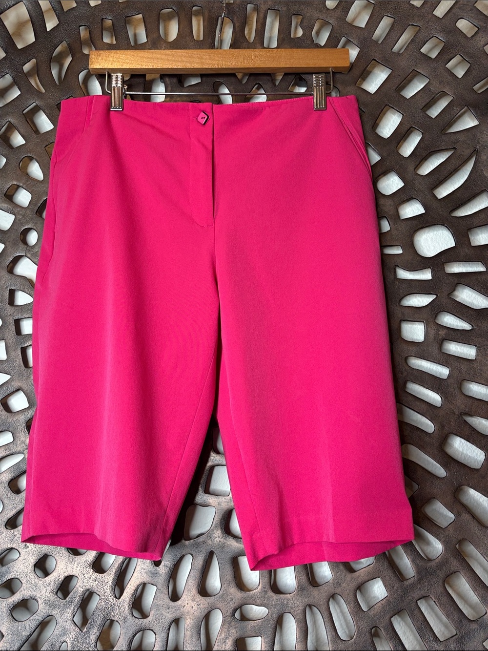 🩷 EP Pro Women’s Golf Shorts Size 10 Hot Pink Stretch Pockets Performance 🩷